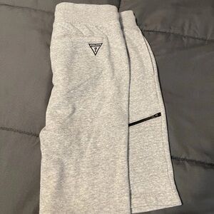Guess Shorts Mens Small Gray Athletic Drawstring Jogger